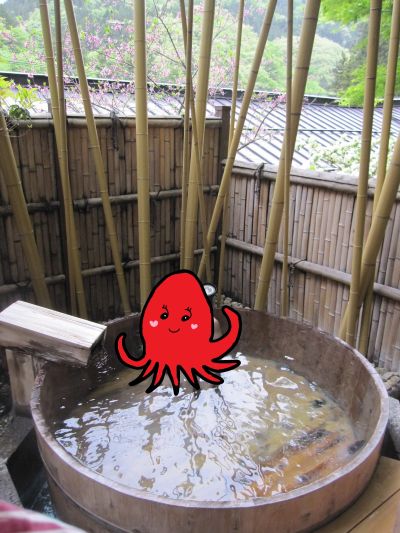 柏屋旅館　貸切露天風呂
