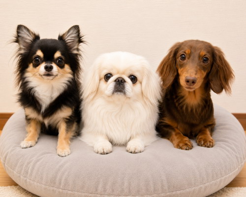 3匹の犬