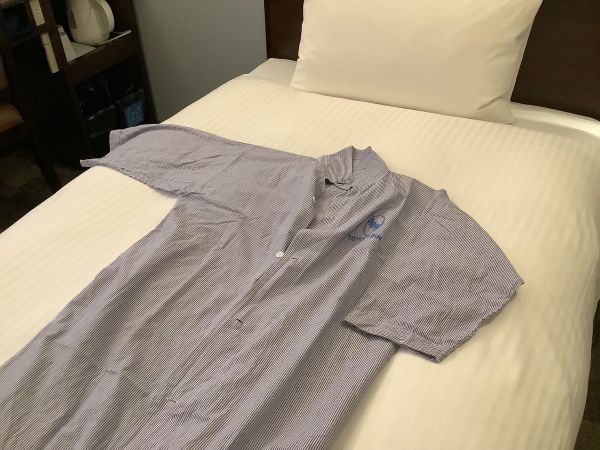 東横イン成田空港本館の寝巻
